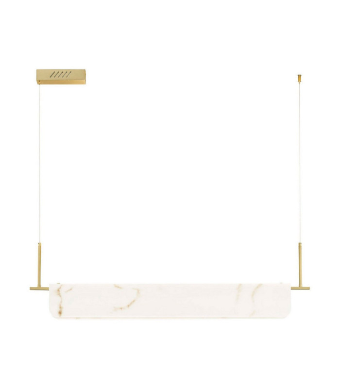 Aider Bar Pendant Ceiling Light Brass Gold Triac Dimmable LED 35W 2219lm 3000K-1