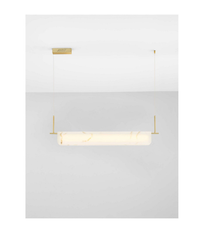 Aider Bar Pendant Ceiling Light Brass Gold Triac Dimmable LED 35W 2219lm 3000K-4