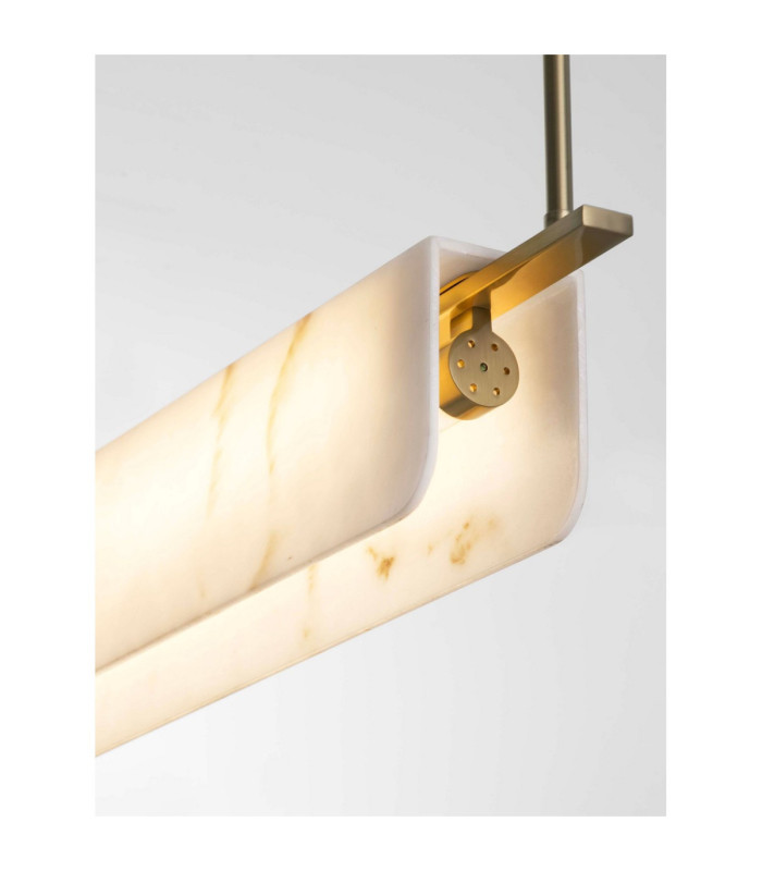 Aider Bar Pendant Ceiling Light Brass Gold Triac Dimmable LED 35W 2219lm 3000K-5
