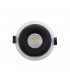 LED Recessed Round Downlight, White/Black, 60 deg. Beam Angle, 780lm, 4000K, IP20, DRIVER NOT INC. - 7