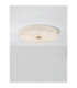 Serita Flush Ceiling Light Brass Gold Triac Dimmable LED 28W 1952lm 3000K-3