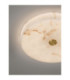 Serita Flush Ceiling Light Brass Gold Triac Dimmable LED 28W 1952lm 3000K-5