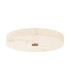 Serita Flush Ceiling Light Brass Gold Triac Dimmable LED 36W 2381lm 3000K-1
