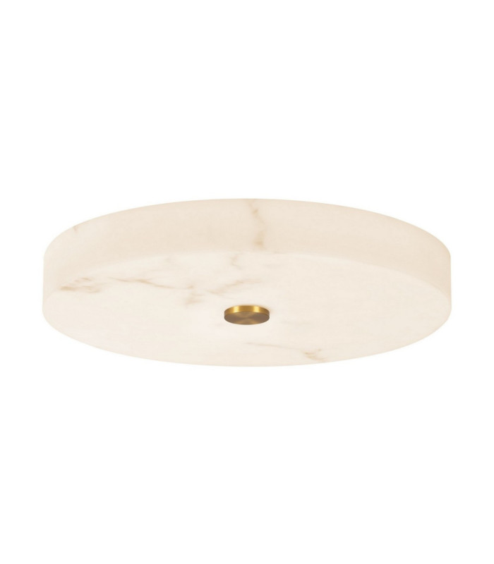 Serita Flush Ceiling Light Brass Gold Triac Dimmable LED 36W 2381lm 3000K-1