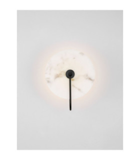 Maru Integrated LED Wall Lamp Matt Black LED 6W 262lm 3000K-2