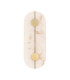 Aider Integrated LED Wall Lamp Brass Gold LED 19W 866lm 3000K-1