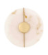 Aider Integrated LED Wall Lamp Brass Gold LED 12W 694lm 3000K-1