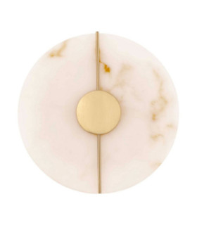 Aider Integrated LED Wall Lamp Brass Gold LED 12W 694lm 3000K-1