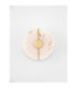 Aider Integrated LED Wall Lamp Brass Gold LED 12W 694lm 3000K-3