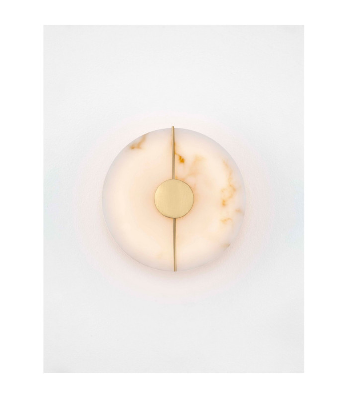 Aider Integrated LED Wall Lamp Brass Gold LED 12W 694lm 3000K-4