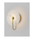 Aider Integrated LED Wall Lamp Brass Gold LED 6W 417lm 3000K-6