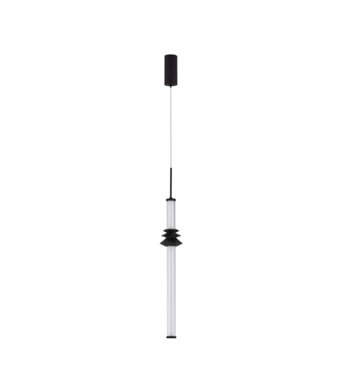 Stalactite Slim Pendant Ceiling Light Sandy Black Triac Dimmable LED 8W 465lm 3000K-1