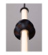 Stalactite Slim Pendant Ceiling Light Sandy Black Triac Dimmable LED 8W 465lm 3000K-5
