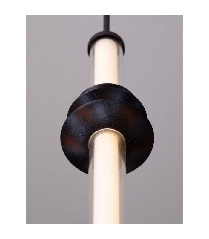 Stalactite Slim Pendant Ceiling Light Sandy Black Triac Dimmable LED 8W 465lm 3000K-5