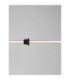 Stalactite Bar Pendant Ceiling Light Sandy Black Triac Dimmable LED 15W 1109lm 3000K-6