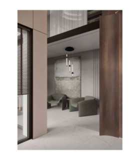 Stalactite Cluster Pendant Ceiling Light Sandy Black Triac Dimmable LED 18W 1346lm 3000K-2