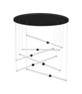 Stalactite Cluster Pendant Ceiling Light Sandy Black Triac Dimmable LED 79W 6467lm 3000K-1