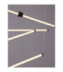 Stalactite Cluster Pendant Ceiling Light Sandy Black Triac Dimmable LED 79W 6467lm 3000K-7