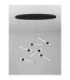 Stalactite Cluster Pendant Ceiling Light Sandy Black Triac Dimmable LED 36W 2811lm 3000K-3