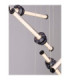 Stalactite Cluster Pendant Ceiling Light Sandy Black Triac Dimmable LED 36W 2811lm 3000K-6