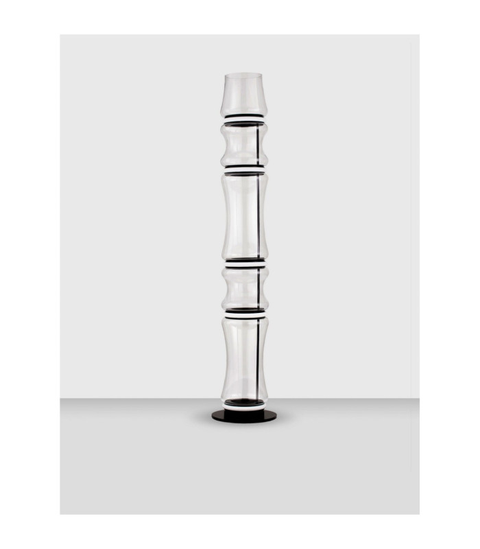 Anapnoe LED Integrated Floor Lamp Matt Black Dimmable LED 46W 965lm 3000K-3