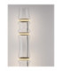 Anapnoe LED Integrated Floor Lamp Matt Black Dimmable LED 46W 965lm 3000K-6