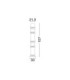 Anapnoe LED Integrated Floor Lamp Matt Black Dimmable LED 46W 965lm 3000K-7