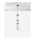 Anapnoe Integrated LED Pendant Ceiling Light Matt Black Triac Dimmable LED 39W 928lm 3000K-3