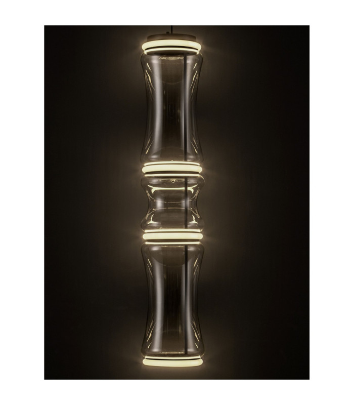 Anapnoe Integrated LED Pendant Ceiling Light Matt Black Triac Dimmable LED 39W 928lm 3000K-6