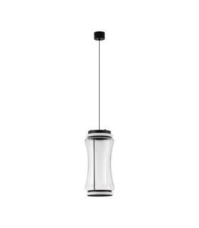 Anapnoe Integrated LED Pendant Ceiling Light Matt Black Sensor Dimmable LED 25W 340lm 3000K-1
