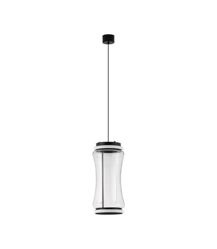 Anapnoe Integrated LED Pendant Ceiling Light Matt Black Sensor Dimmable LED 25W 340lm 3000K-1