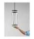 Anapnoe Integrated LED Pendant Ceiling Light Matt Black Sensor Dimmable LED 25W 340lm 3000K-5