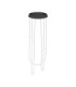 Topaz Cluster Pendant Ceiling Light Matt Black Triac Dimmable LED 40W 2800lm 3000K-1