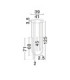 Topaz Cluster Pendant Ceiling Light Matt Black Triac Dimmable LED 40W 2800lm 3000K-7