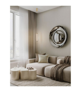 Pheme Slim Pendant Ceiling Light Brushed Gold Triac Dimmable LED 6W 398lm 3000K-2