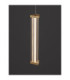 Pheme Slim Pendant Ceiling Light Brushed Gold Triac Dimmable LED 6W 398lm 3000K-5