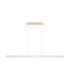 Pheme Bar Pendant Ceiling Light Brushed Gold Triac Dimmable LED 21W 1470lm 3000K-1
