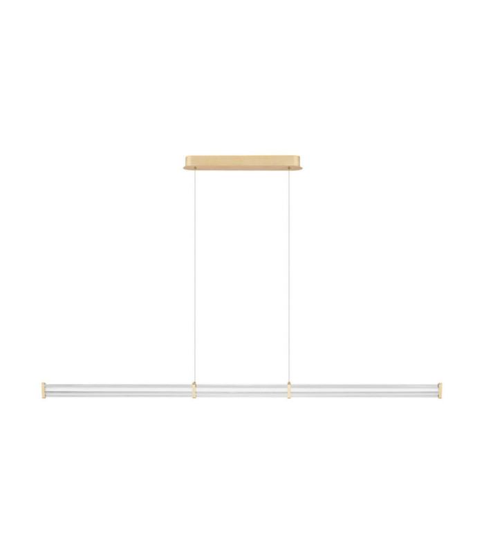Pheme Bar Pendant Ceiling Light Brushed Gold Triac Dimmable LED 21W 1470lm 3000K-1