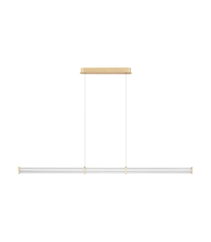 Pheme Bar Pendant Ceiling Light Brushed Gold Triac Dimmable LED 21W 1470lm 2700K-1