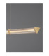 Pheme Bar Pendant Ceiling Light Brushed Gold Triac Dimmable LED 21W 1470lm 2700K-2