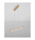 Pheme Bar Pendant Ceiling Light Brushed Gold Triac Dimmable LED 13W 910lm 3000K-2