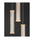 Pheme Cluster Pendant Ceiling Light Brushed Gold Triac Dimmable LED 13W 910lm 2700K-2