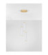 Pheme Cluster Pendant Ceiling Light Brushed Gold Triac Dimmable LED 13W 910lm 2700K-3