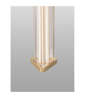 Pheme Cluster Pendant Ceiling Light Brushed Gold Triac Dimmable LED 21W 1470lm 3000K-2