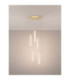 Pheme Cluster Pendant Ceiling Light Brushed Gold Triac Dimmable LED 21W 1470lm 2700K-4