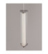 Pheme Slim Pendant Ceiling Light Matt Black Satin Nickel Triac Dimmable LED 6W 398lm 3000K-2