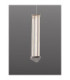 Pheme Slim Pendant Ceiling Light Matt Black Satin Nickel Triac Dimmable LED 6W 398lm 3000K-5