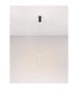 Pheme Slim Pendant Ceiling Light Matt Black Satin Nickel Triac Dimmable LED 6W 398lm 2700K-4