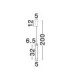 Pheme Slim Pendant Ceiling Light Matt Black Satin Nickel Triac Dimmable LED 6W 398lm 2700K-6