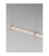 Pheme Bar Pendant Ceiling Light Matt Black Satin Nickel Triac Dimmable LED 21W 1470lm 3000K-5